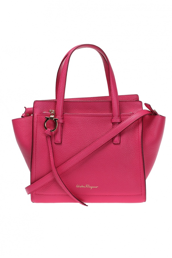 'Amy' Leather Shoulder Bag Salvatore Ferragamo Vitkac GB